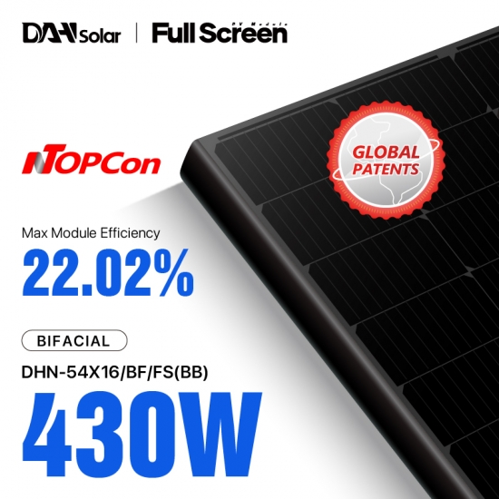 TOPCon Full-Screen PV Module