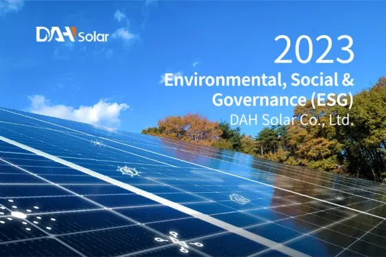 DAH Solar Environmental, Social & Governance (ESG) 2023 Report Fully Accomplished