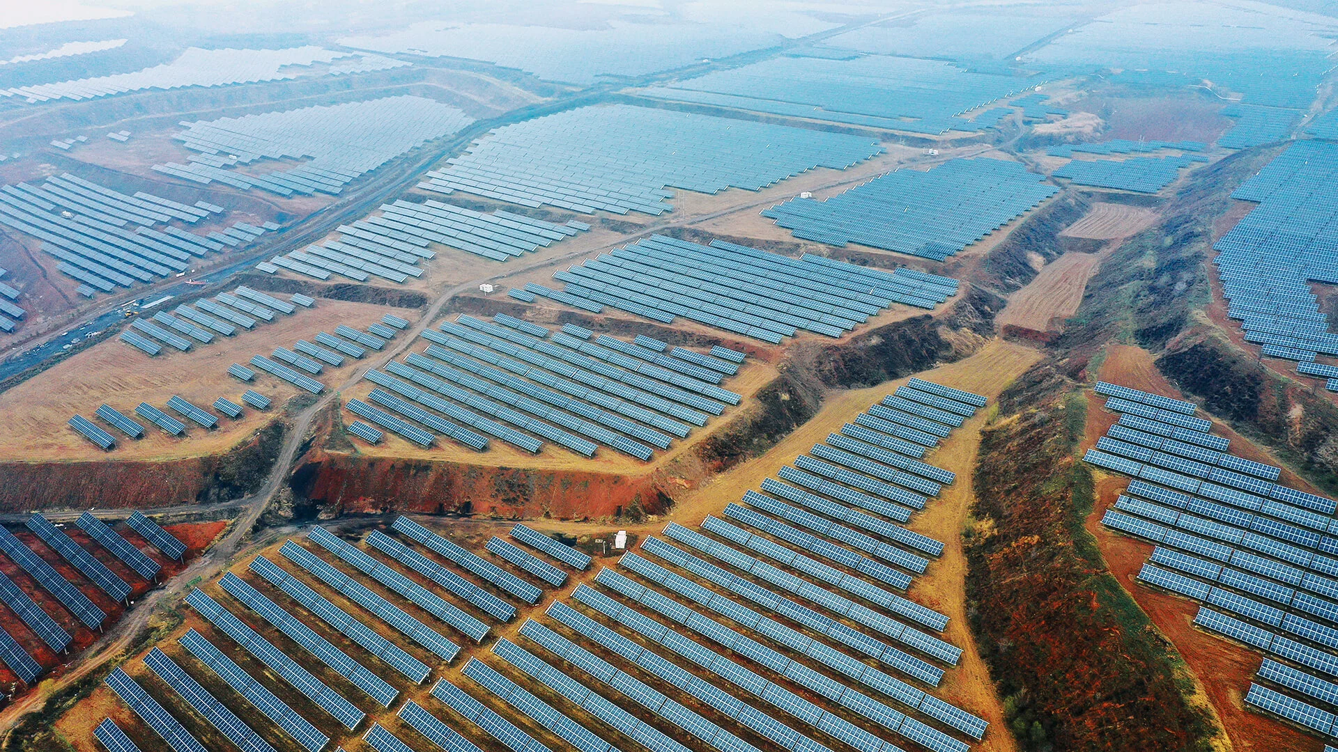100MW Centralized Agro-optical Complementary PV Power Station